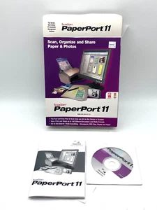 ScanSoft PaperPort 11 2006 (LOGICIEL NUANCE VINTAGE) - Photo 1/2
