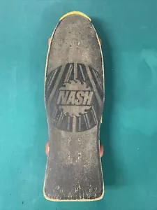 VTG Nash Skateboard 1989 Deck Wheels N-2 Deep In Too Shark Skid XR-2 Redline - Picture 1 of 8