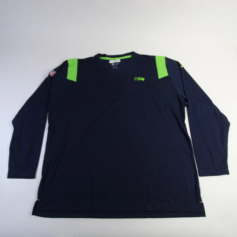 Seattle Seahawks Nike NFL On Field Apparel Dri-Fit Long Sleeve Shirt Men's Cover