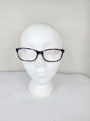 Monturas de gafas juveniles Diane Von Furstenberg púrpura tortuga solo 52/17/135 Foto 1 de 4