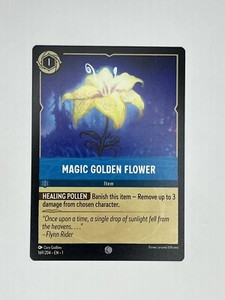 Magic Golden Flower 169/204 - Disney Lorcana TCG The First Chapter (2023) - NM