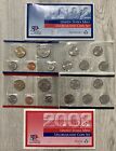 2002 Us Mint Sets Uncirculated Coins Philly And Denver Mint Coa And Ogp 20 Coins