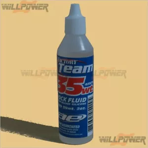 2oz Silicone Shock Oil Fluid 35wt #5429 (RC-WillPower) Team Associated RC8B3e - Picture 1 of 1