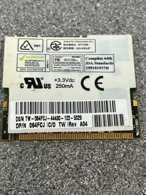 ActionTec MP100IM Internal Modem TRA - 10507909 - Image 1 of 4