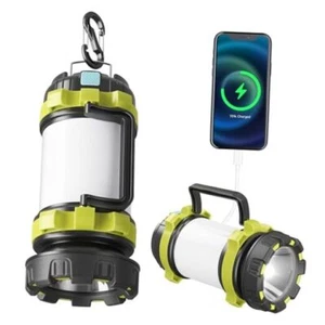 Camping Lantern Rechargeable, Led Lantern Camping Flashlight with 1pack-Green - Picture 1 of 7