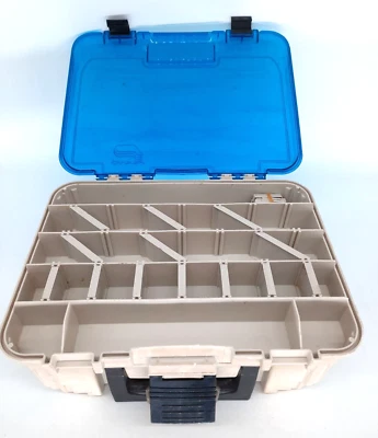 Caja de aparejos de pesca Plano 1349 Magnum de dos niveles de colección Foto 1 de 4