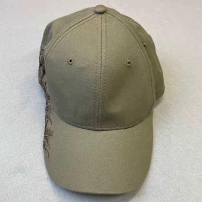 Dri-Duck Traders Ball Cap OS Brown Hunting Embroidered Mustangs Wildlife Series - Image 1 of 4