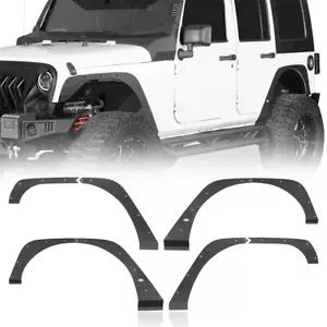 Front & Rear Fender Flare Deletes Trim Cover Kit For 2007-2018 Jeep Wrangler JK - Bild 1 von 13
