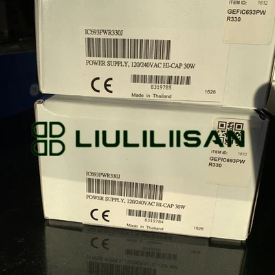 New Sealed GE Fanuc IC693PWR330J 120/240 VAC, 30W, RS-485, Power Supply Module - Image 1 of 2