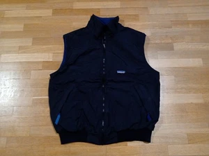 Patagonia Vintage 1990s Shelled Synchilla Bomber Vest Mars Glissade Puffball - Picture 1 of 12