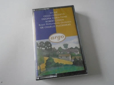 ELGAR CELLO CONCERTO CASSETTE TAPE SEALED NEW COHEN/MACKERRAS - Image 1 of 4