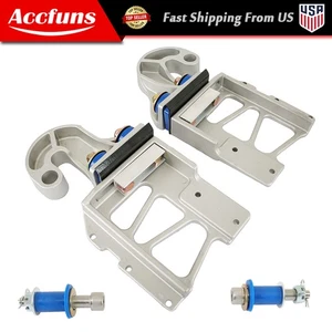 Ajuste para Peterbilt 378/379 capó bisagra pivote buje montaje y kit de pernos 13-04730L/R - Imagen 1 de 11