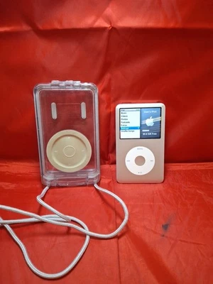 Apple iPod Classic 160GB A1238 And Case  Working, Silver  Bundle  - Image 1 of 4