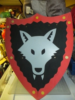 Vintage Legoland Lego Royal Knights Wolf Ensignia Foam Shield (Rare) - image 1 of 3