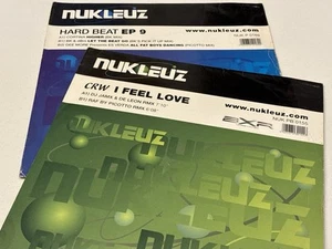 Nukleuz- CRW - I Feel Love & Hard Beat EP 9 - 12” VINYL RECORD DJ - Imagen 1 de 7