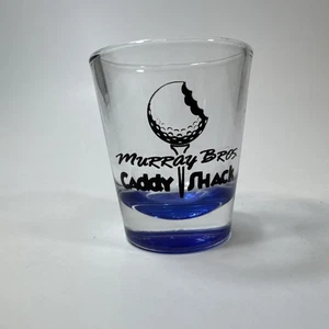 Murray Bros Caddyshack Restaurant Short Shot Glass Blue - Picture 1 of 5