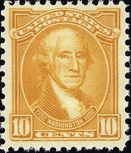 US Scott #715 MNH OG Superb 10 Cent 1932 George Washington Stamp CV 15.00 - Picture 1 of 2
