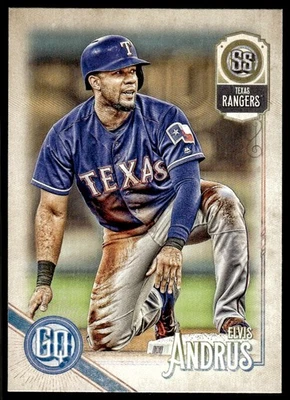 2018 Topps Gypsy Queen Elvis Andrus Texas Rangers #113 - Image 1 of 2
