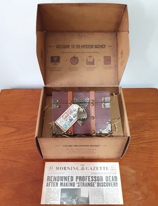 Mystery Agency The Balthazar Stone Solve Mystery Escape Room Puzzles in a Box - Picture 1 of 4