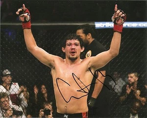 FOTO firmada automática de Gilbert El Niño Meléndez UFC MMA 8x10 con certificado de autenticidad - Imagen 1 de 1