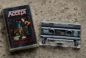 Cassette Audio - Accept - Staying a life - K7 - Foto 1 di 1