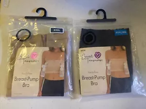 Secret Treasures Women’s Breast Pump Bra Size XXXL Lot Of 2 New - Picture 1 of 5