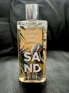 Bath & Body Works Island White Sand Shower Gel Wash 8oz Rare Discontinued - Picture 1 of 4