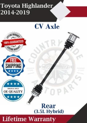 Nuevo eje trasero OE para Toyota Highlander 2014-2019 3,5 L garantía de por vida Foto 1 de 4