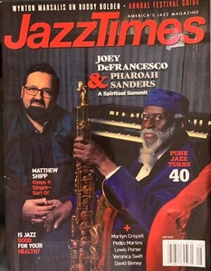 Jazz Times Magazine- May 2019 Back Issue- Pharoah Sanders Cover- Like New - Bild 1 von 1