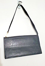Preston & York Women’s Purse Black Envelope Style Handbag Shoulder Bag