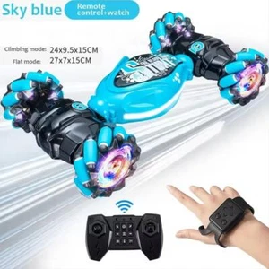 4WD RC Drift Car 360° Spin, LED Lights, Gesture Control Stunt Car for Kids - Picture 1 of 26