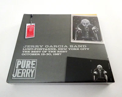 Jerry Garcia Band Lunt Fontanne NY 1987 Best Of The Rest Pure 3 CD Grateful Dead - Image 1 of 4