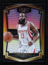 2015-16 Panini Select Premier Level Silver Prizm James Harden #174