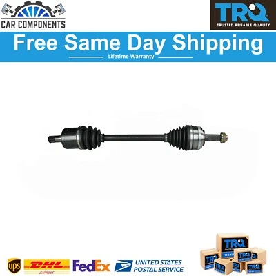 TRQ New Front CV Joint Axle Shaft Driver Side Left For 2001-2004 Acura MDX Honda - Image 1 of 3