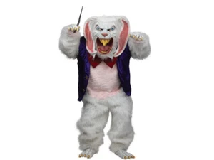 Scary Bunny Mega Costume Halloween Rabbit Mascot Evil Theater Stage Horror Fangs - Picture 1 of 4