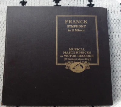 Franck-Symphony In D Minor-Stokowski - Victor M-22 - 6X 78 RPM - Image 1 of 2