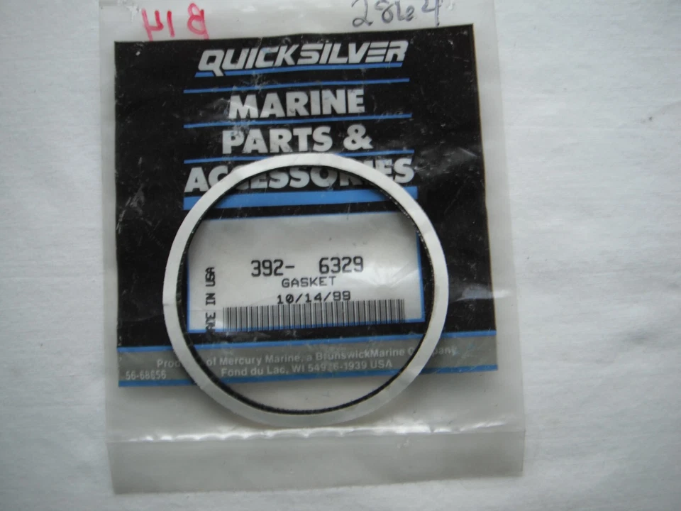 Mercuruiser  Gasket. Part 392-6329. (item 2864) - Image 1 of 2
