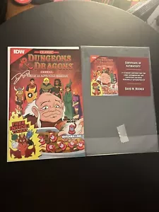 Dungeons and Dragons Comic Signed By David M Booher Certified - Picture 1 of 3
