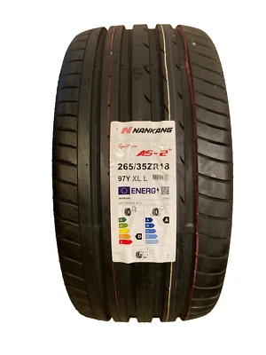 1x Neue Sommerreife Nankang AS-2+ SportNex 265/35 ZR18 97Y XL - Bild 1 von 2