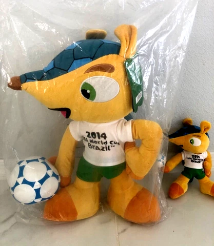 2014 Brazil FIFA jumbo plush  mascot Fuleco Cover