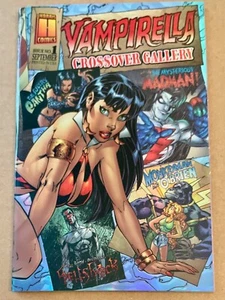 Vampirella Crossover Gallery #1 Holochrome Variant Harris 1997 J Scott Campbell - Picture 1 of 2
