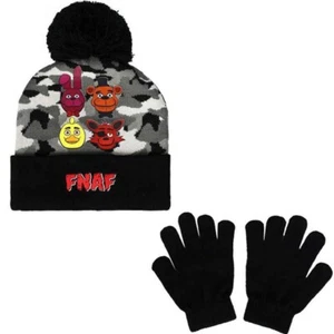 Five Nights at Freddy's Youth Beanie and Glove Set - Picture 1 of 1
