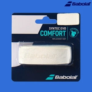 Babolat Syntec Evo Cushion Grip Tennis Racket Racquet Grip 2.1mm White 670067 - Picture 1 of 5