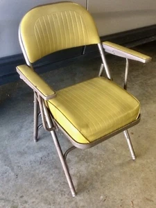 Mid Century Vinyl industrial Chair folder - Picture 1 of 8