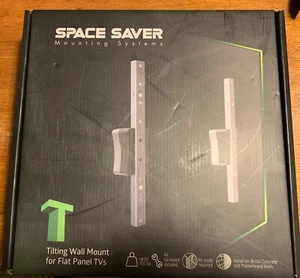 Montaje de TV de pared inclinable Space Saver 90200 hasta 90 pulgadas, gris - Imagen 1 de 2