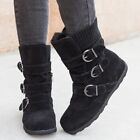Women Boots Shoes Indoor Office Calf Boots Casual Fashion Flat Women's
