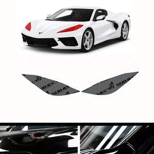 Película transparente de protección de faros precortados 20-23 Corvette C8 cabezal de poliuretano termoplástico - Imagen 1 de 8