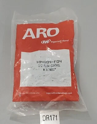 *NEW SEALED BAG* ARO Ingersoll-Rand 1/2" Inline Flow Control Valve + Warranty!  - Image 1 of 4