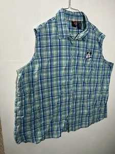 - Vintage Disney Mickey Unlimited Sleeveless Shirt Woman’s Size 26w/28w - Picture 1 of 9