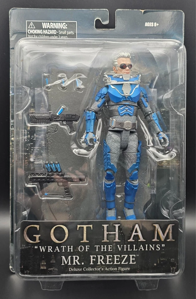 Gotham Wrath of The Villains Azrael Mr Freeze & Hugo Strange Diamond Select MIP